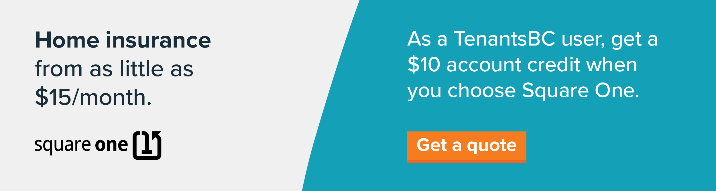 Square One Insurance discount banner